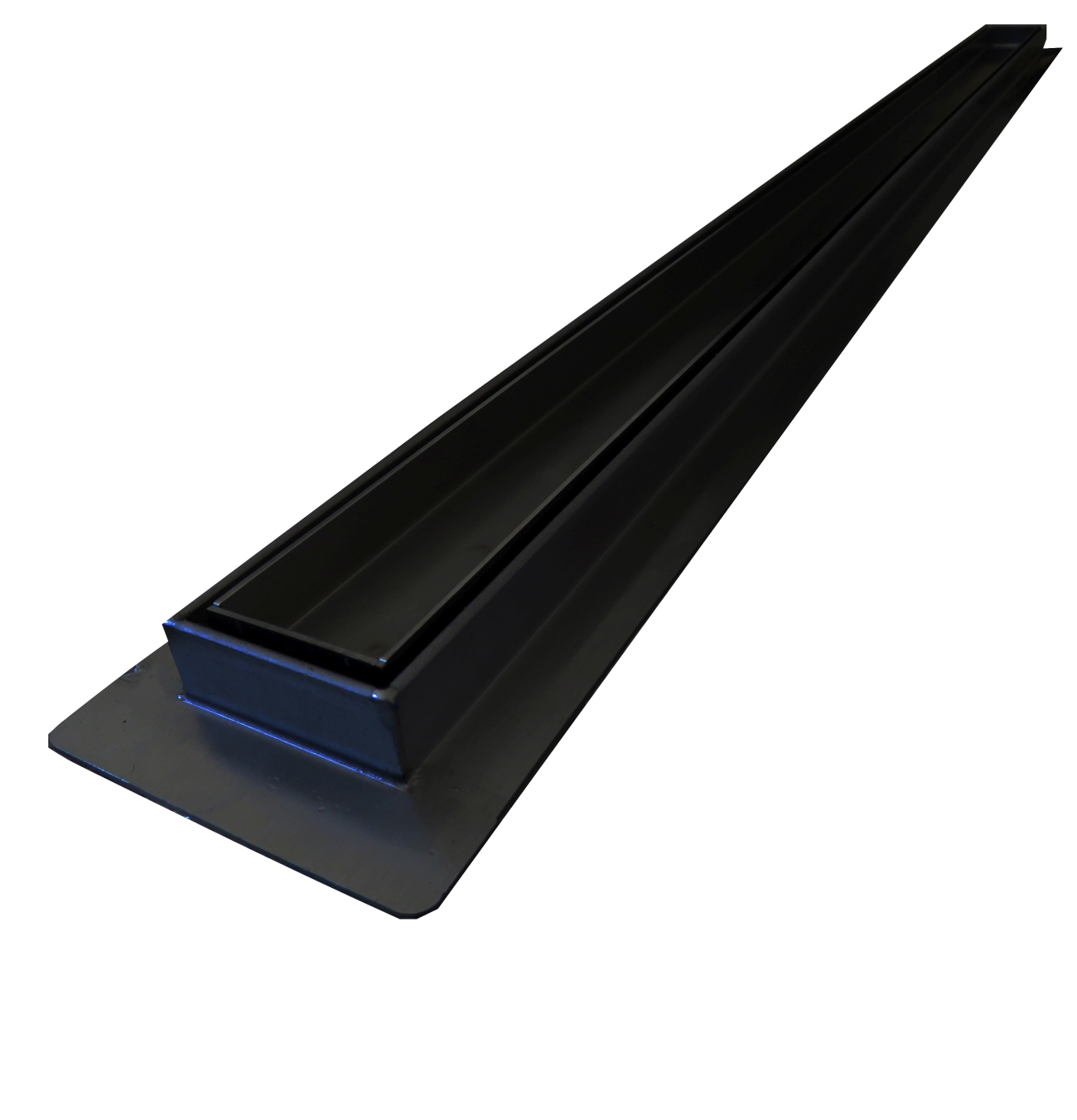 Odpływ liniowy SLIM czarny 60 cm do zabudowy pod płytkę PL