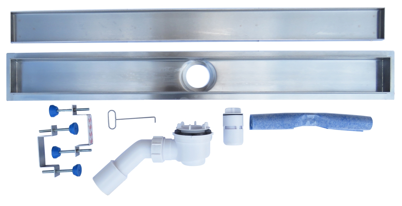 Odpływ liniowy 100 cm do zabudowy lub z płytką 6 wzorów Polska