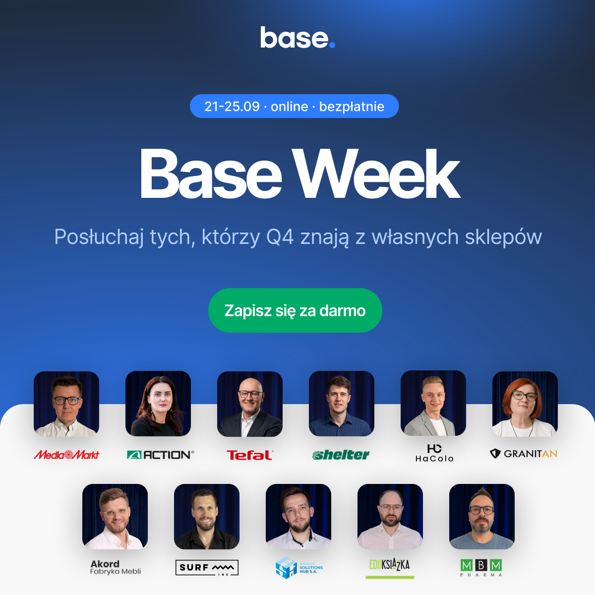 Przygotuj się do Q4 z Base