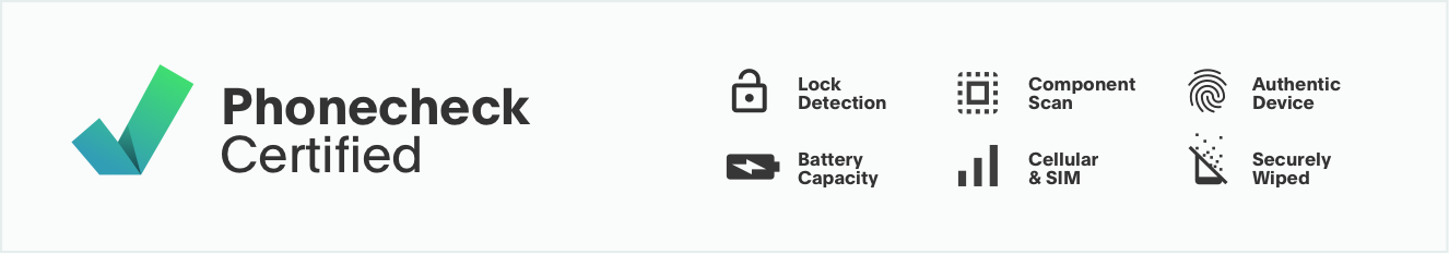 Phonecheck Certified – zertifiziertes Gerät
