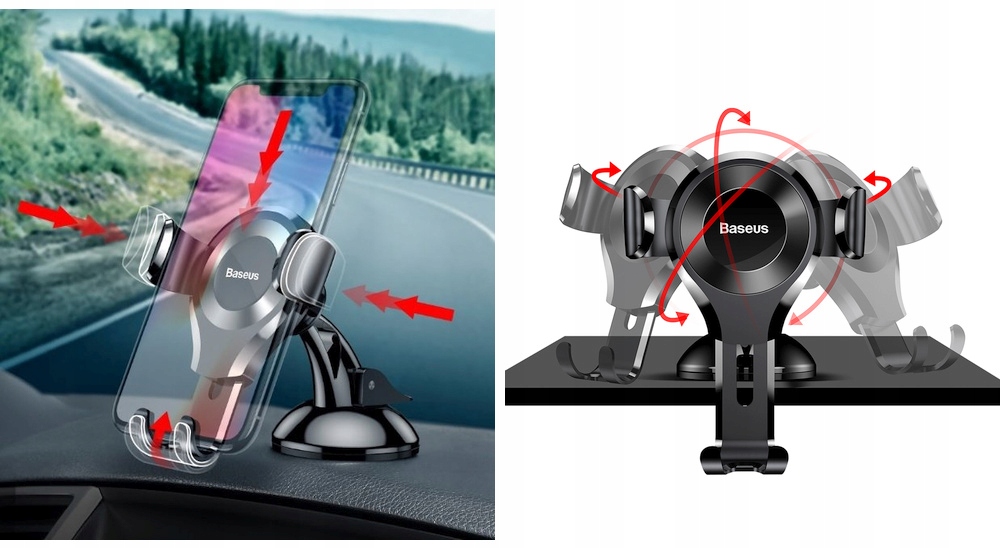 Uchwyt na szybę kokpit LG V30