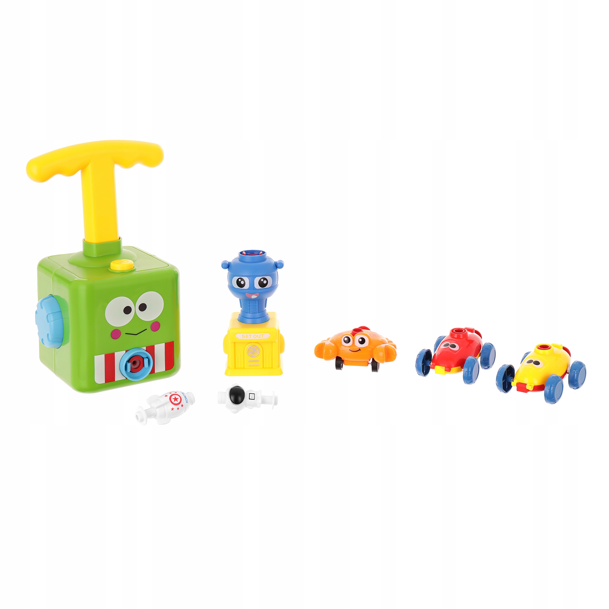 WYRZUTNIA BALONÓW AERODYNAMICZNY SAMOCHÓD POMPKA