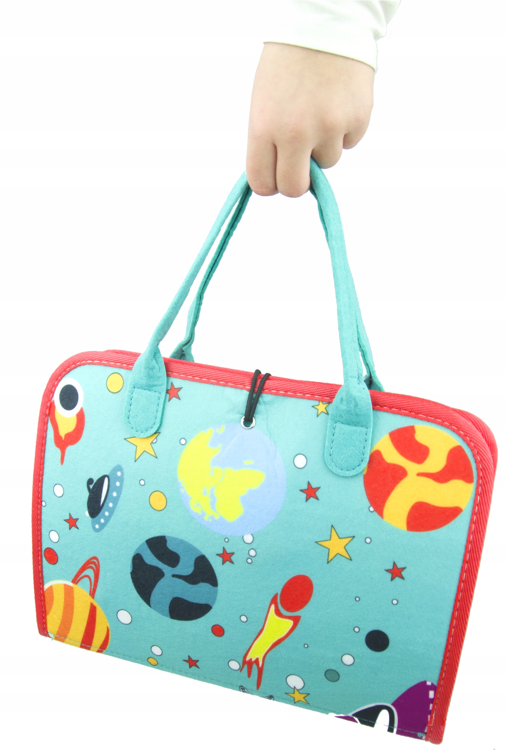 TABLICA SENSORYCZNA KOSMOS MONTESSORI MANIPULACYJNA UNIWERSALNA KSIĄŻKA 3D