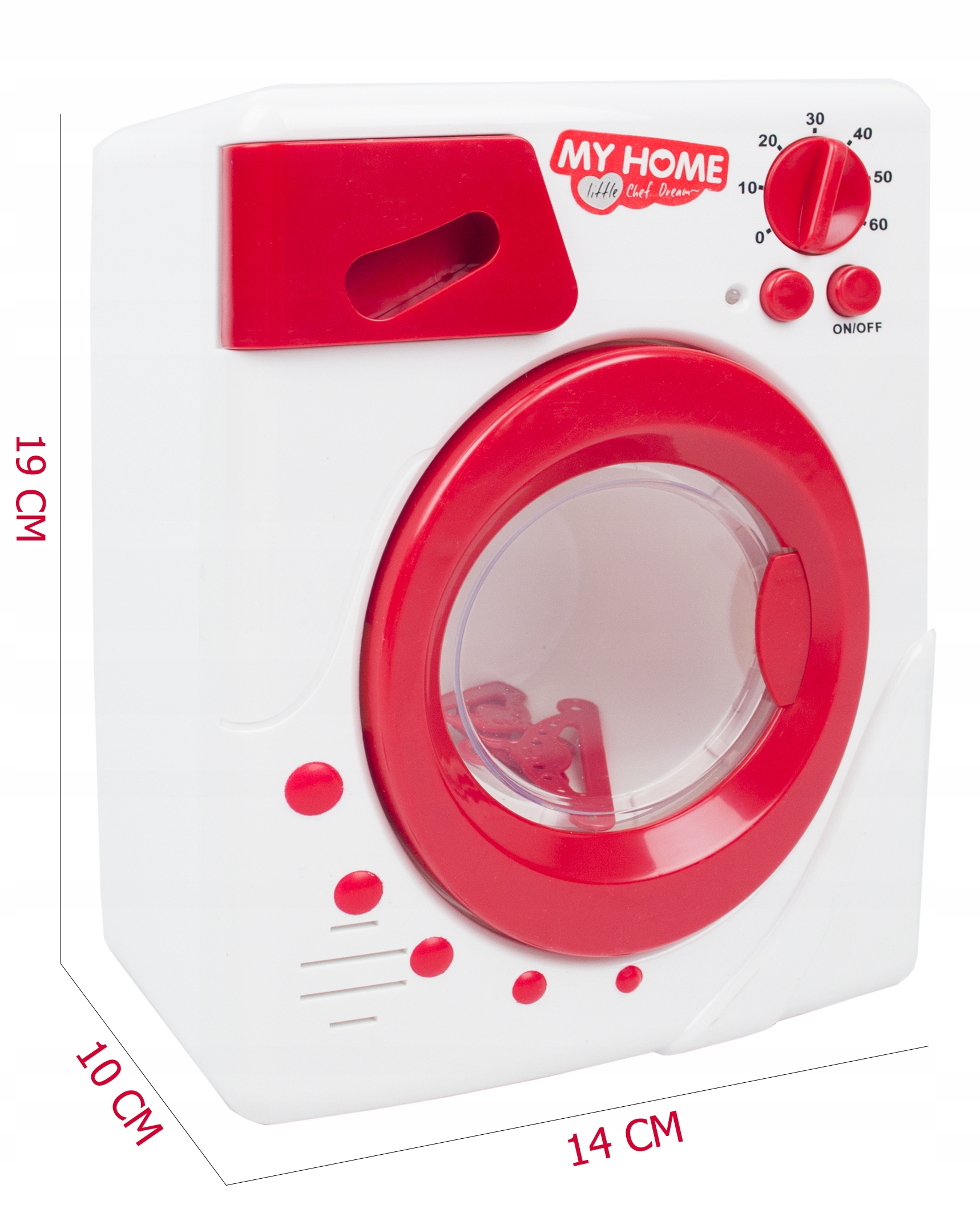 LT78 PRALKA DLA DZIECI ZABAWKOWY AUTOMAT DZIAŁA NA BATERIE