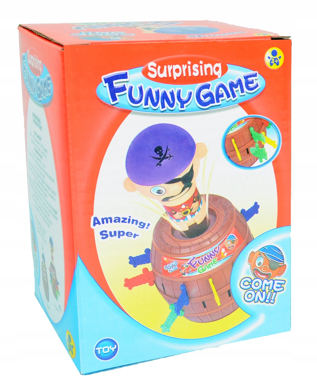 GRA W PIRATA UKŁUJ PIRATA SKACZĄCY PIRAT W BECZCE