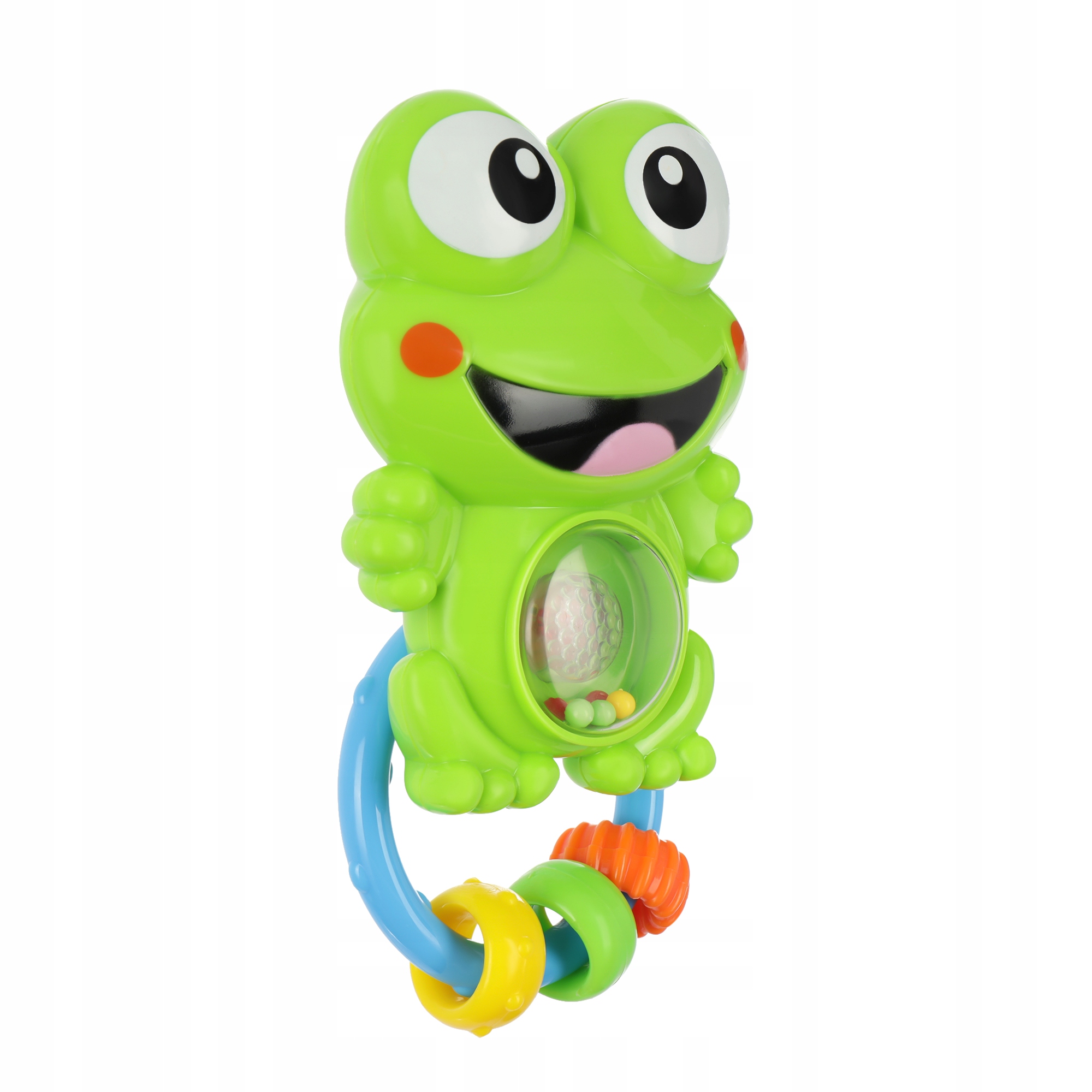 MUZYCZNA GRZECHOTKA INTERAKTYWNA ŻABKA GRYZAK ŻABA