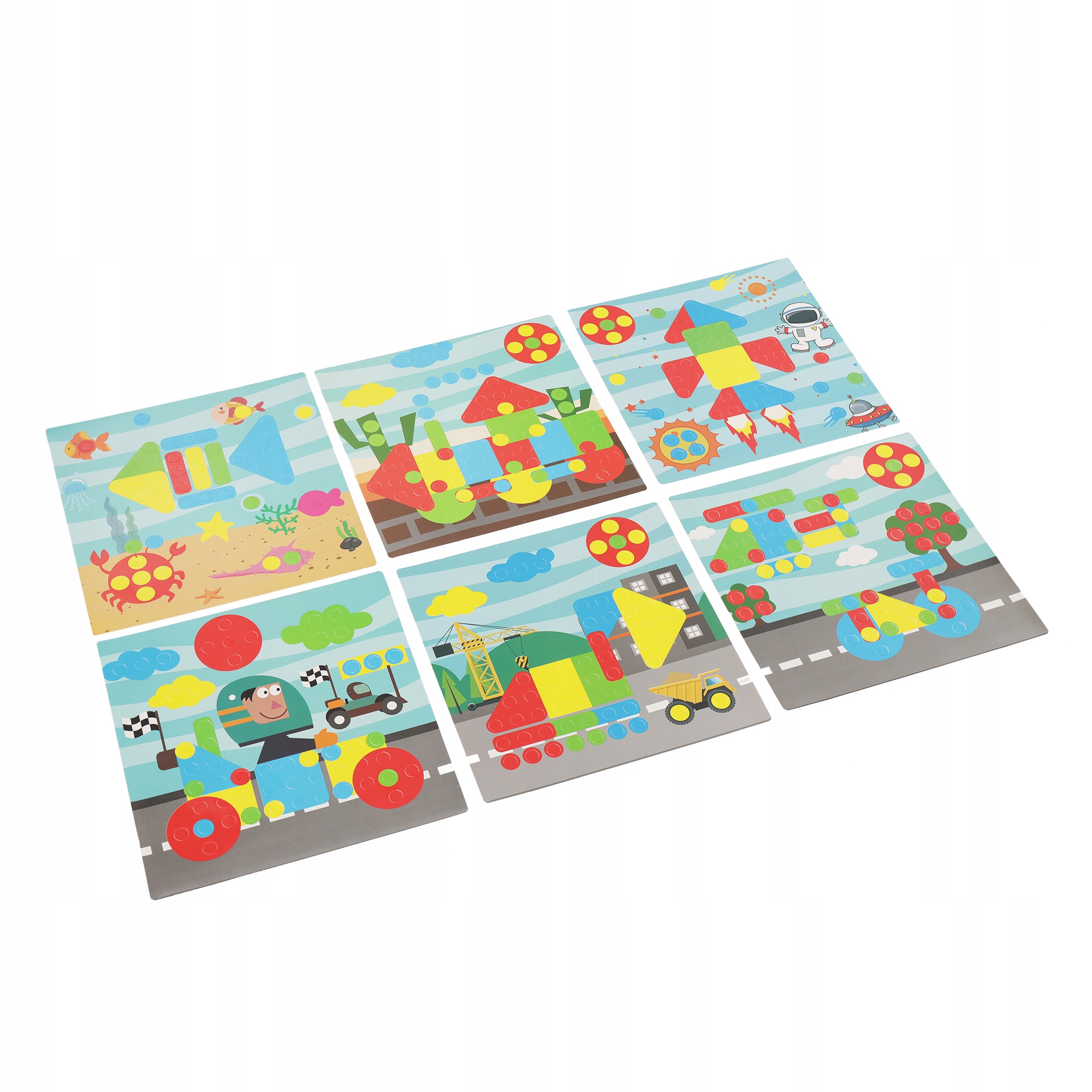 ZESTAW KONSTRUKCYJNY Z WIERTARKĄ 6W1 KREATYWNY 3D