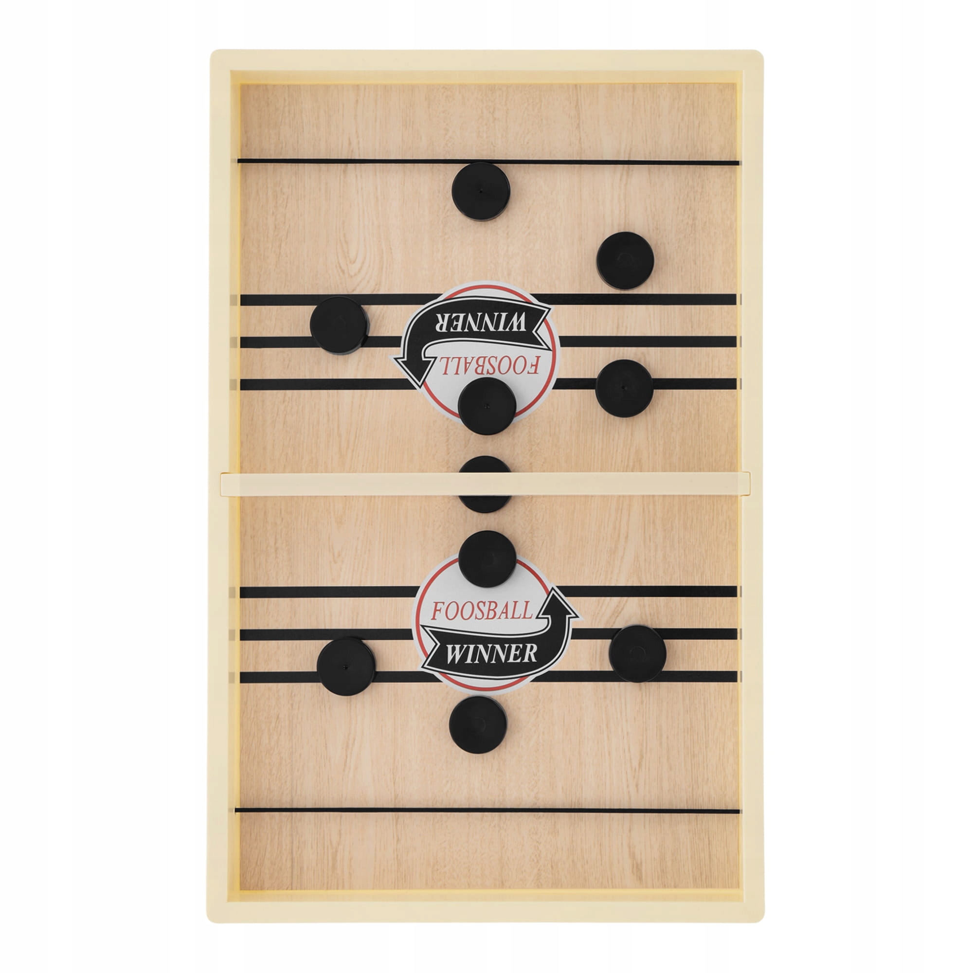 GRA ZRĘCZNOŚCIOWA GRA PIŁKARZYKI ZESTAW Z KRĄŻKAMI