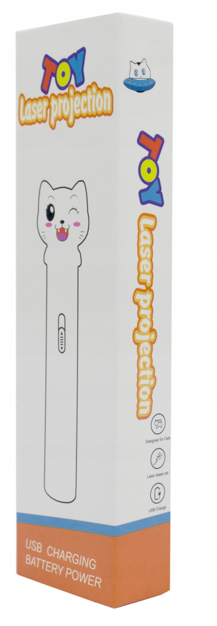 PROJEKTOR LASEROWY WSKAŹNIK LASEROWY LATARKA 3W1