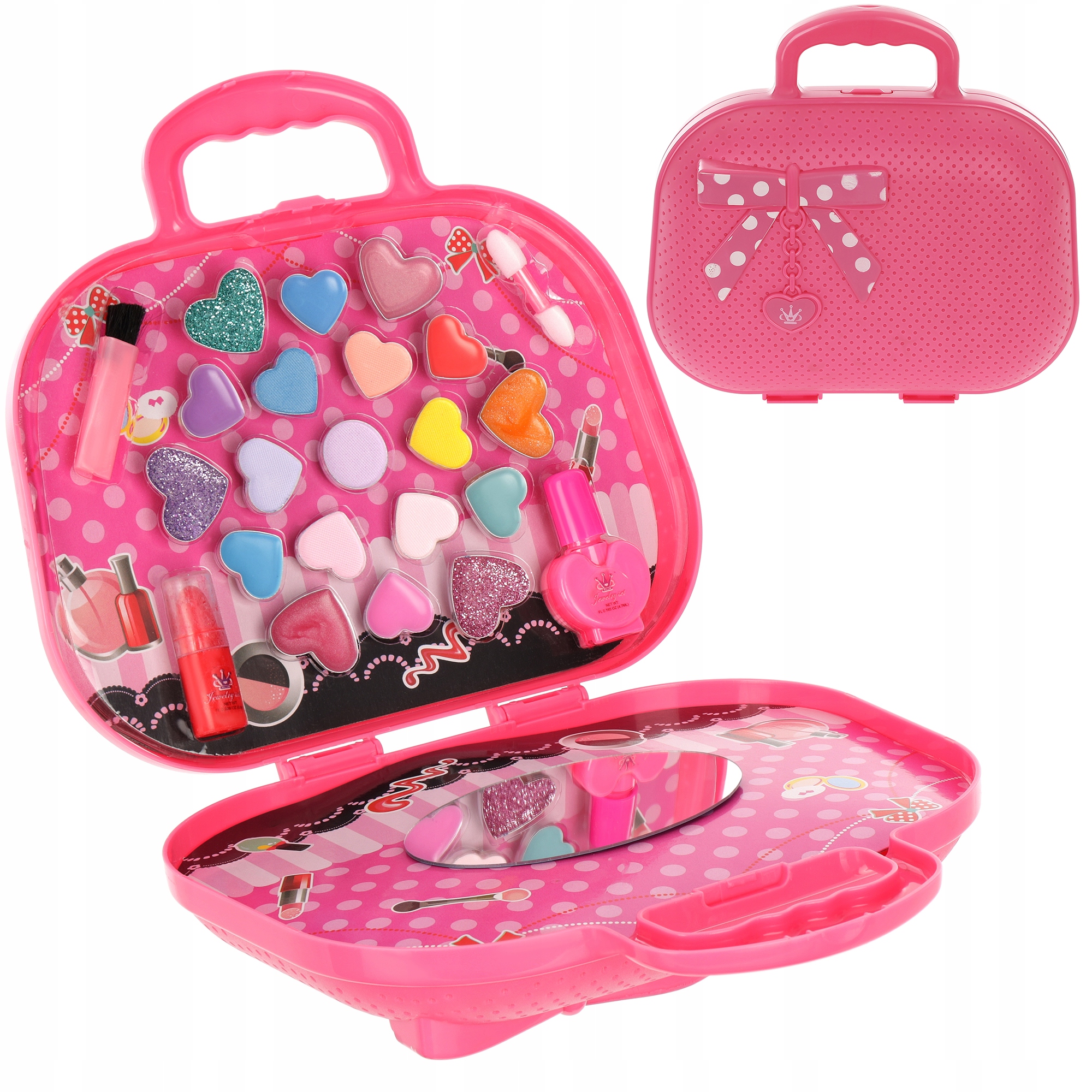 KOSMETYKI DO MAKIJAŻU W TOREBCE CIEŃ ZESTAW CIENI