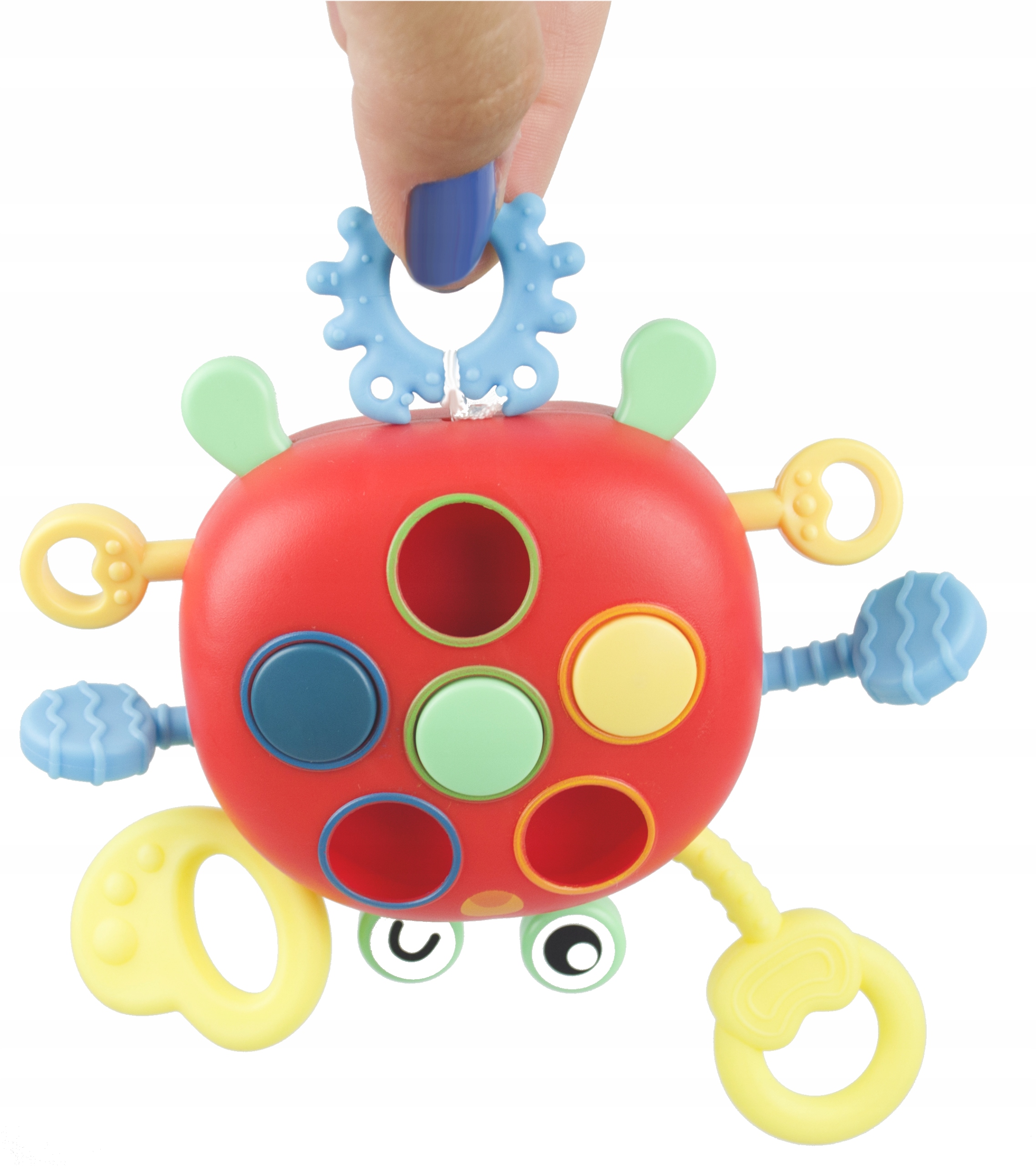 GRYZAK KRAB SENSORYCZNA ZABAWKA RUCHOME ELEMENTY