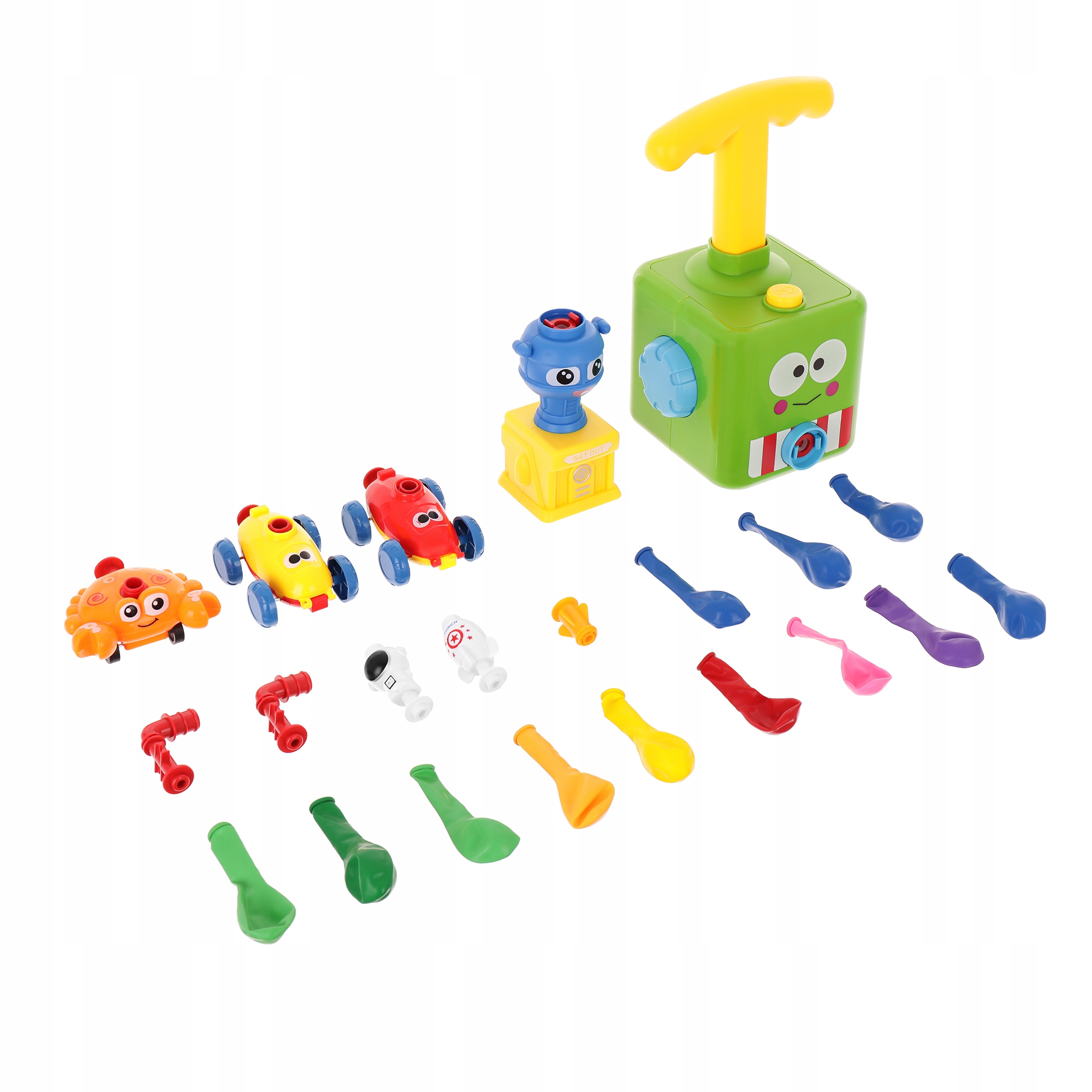 WYRZUTNIA BALONÓW AERODYNAMICZNY SAMOCHÓD POMPKA