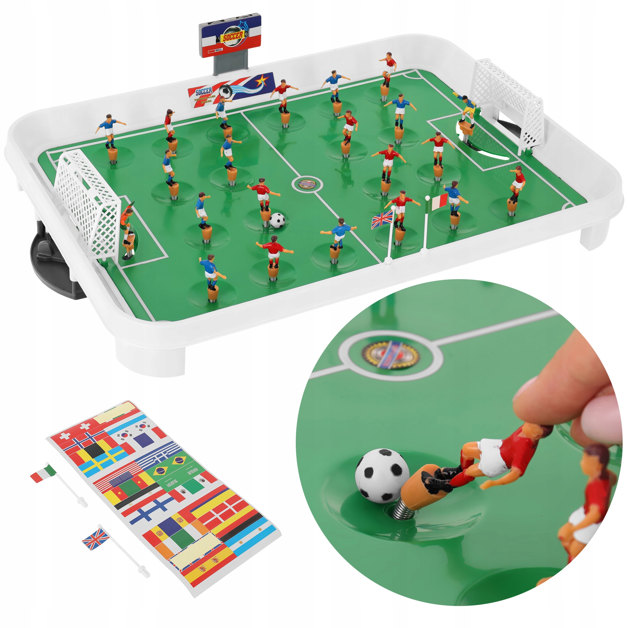 LT199 PIŁKARZYKI NA SPRĘŻYNACH 22 ZAWODNIKÓW