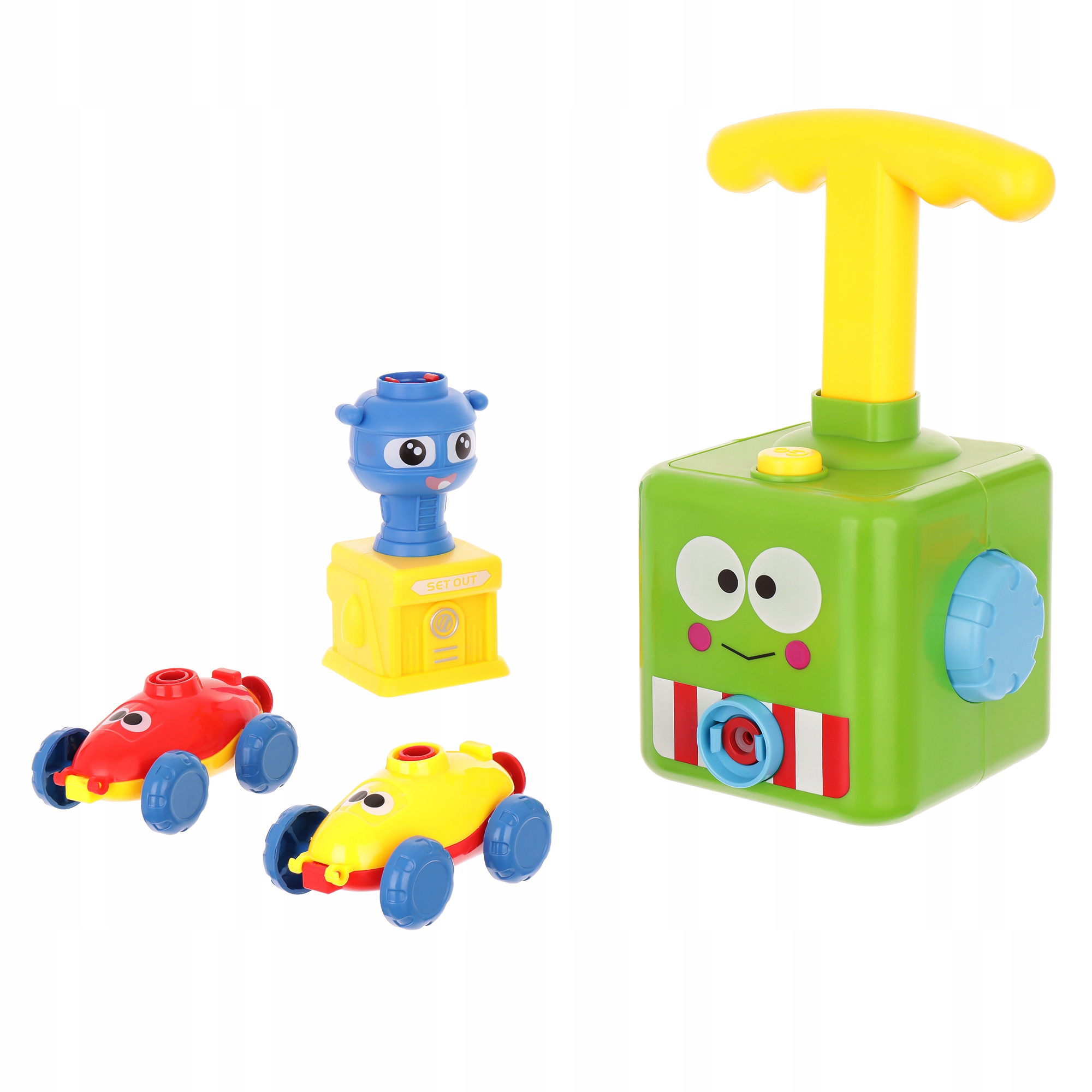 WYRZUTNIA BALONÓW AERODYNAMICZNY SAMOCHÓD POMPKA