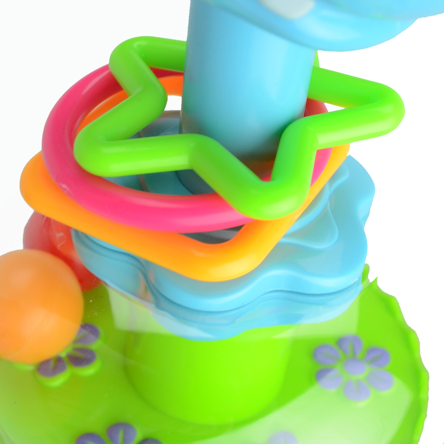 INTERAKTYWNY BĄCZEK HIPCIO Z PIŁECZKAMI KULKI BĄK KARUZELA PIŁEK GRZECHOTKI