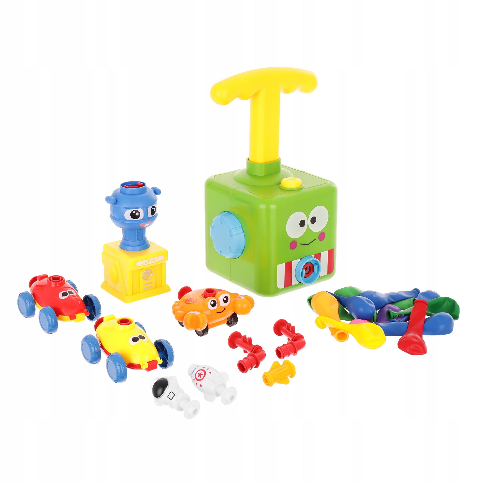 WYRZUTNIA BALONÓW AERODYNAMICZNY SAMOCHÓD POMPKA