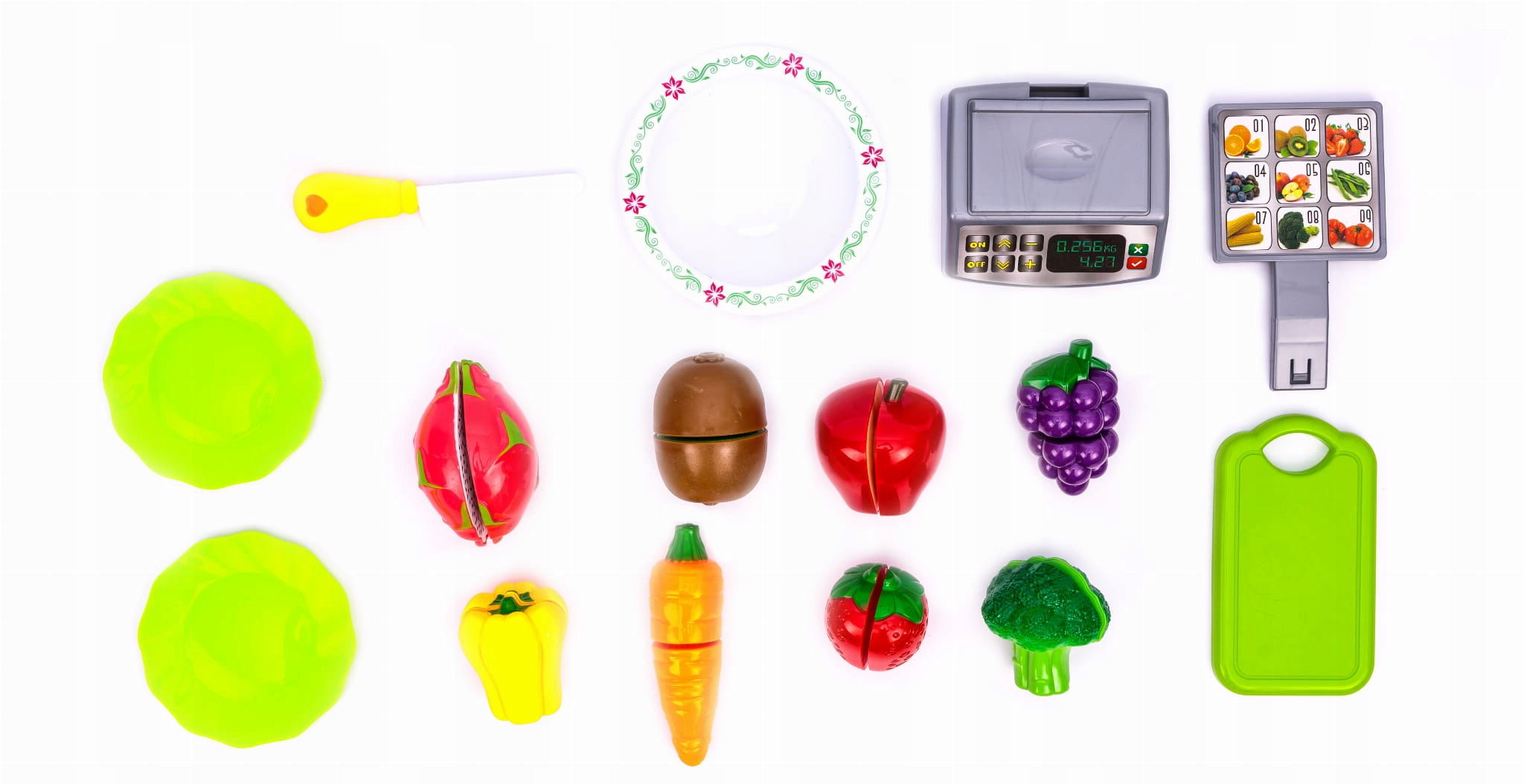 WARZYWA I OWOCE DO KROJENIA NA RZEPY W KOSZYKU