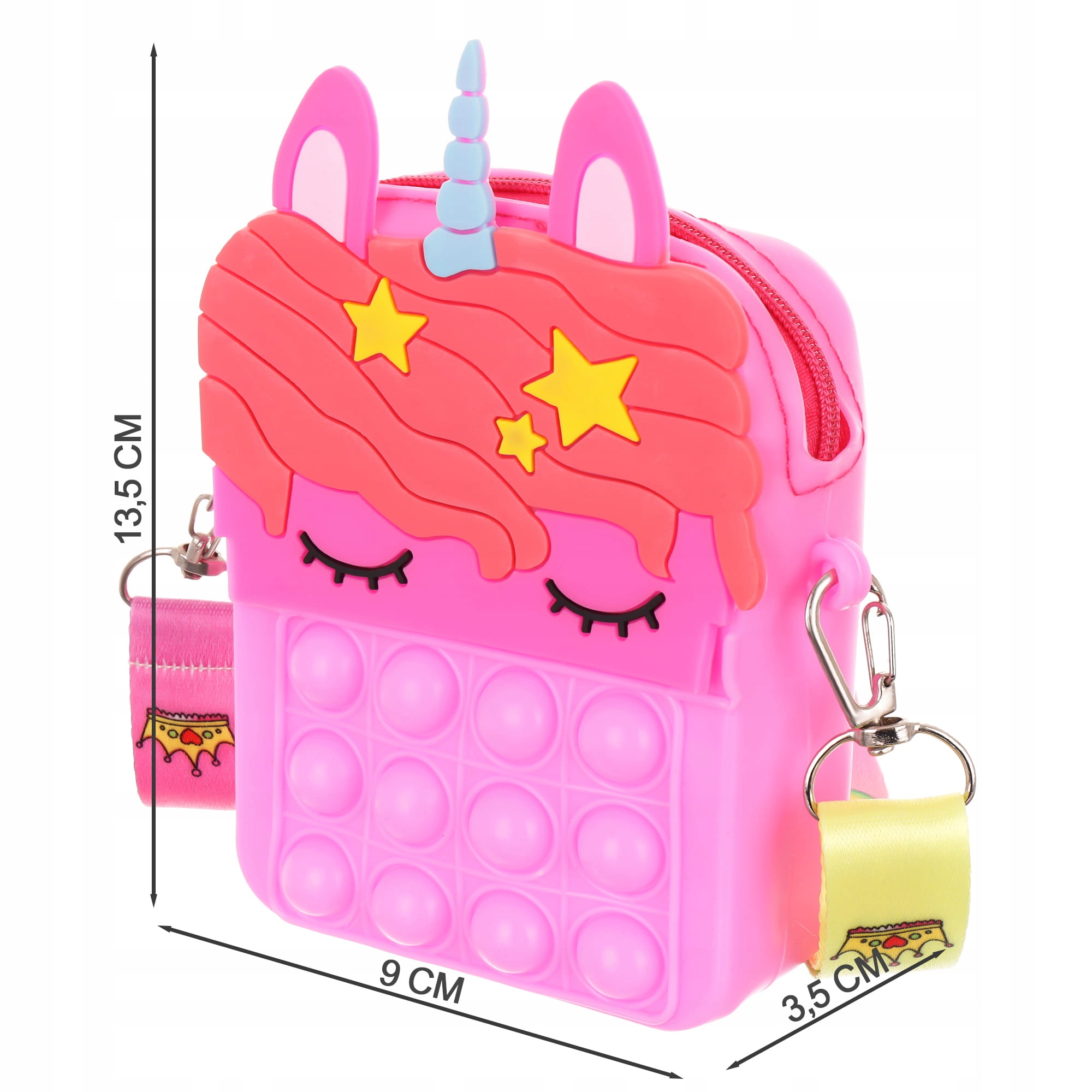 POP IT TOREBKA JEDNOROŻEC SASZETKA PORTFEL ETUI ZABAWKA SENSORYCZNA