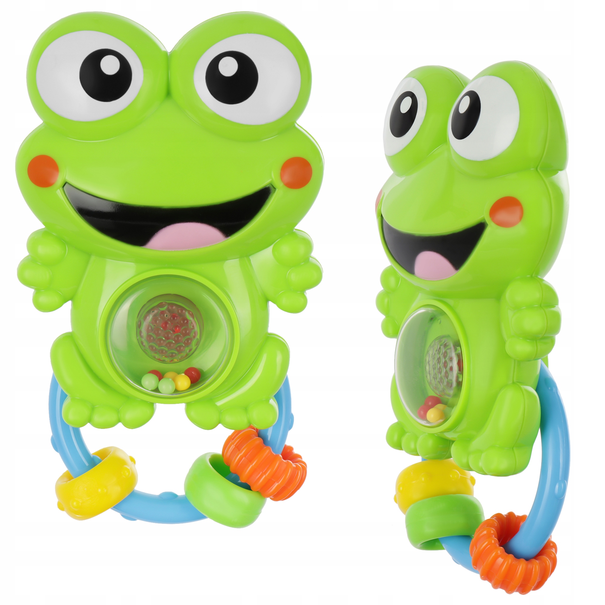 MUZYCZNA GRZECHOTKA INTERAKTYWNA ŻABKA GRYZAK ŻABA