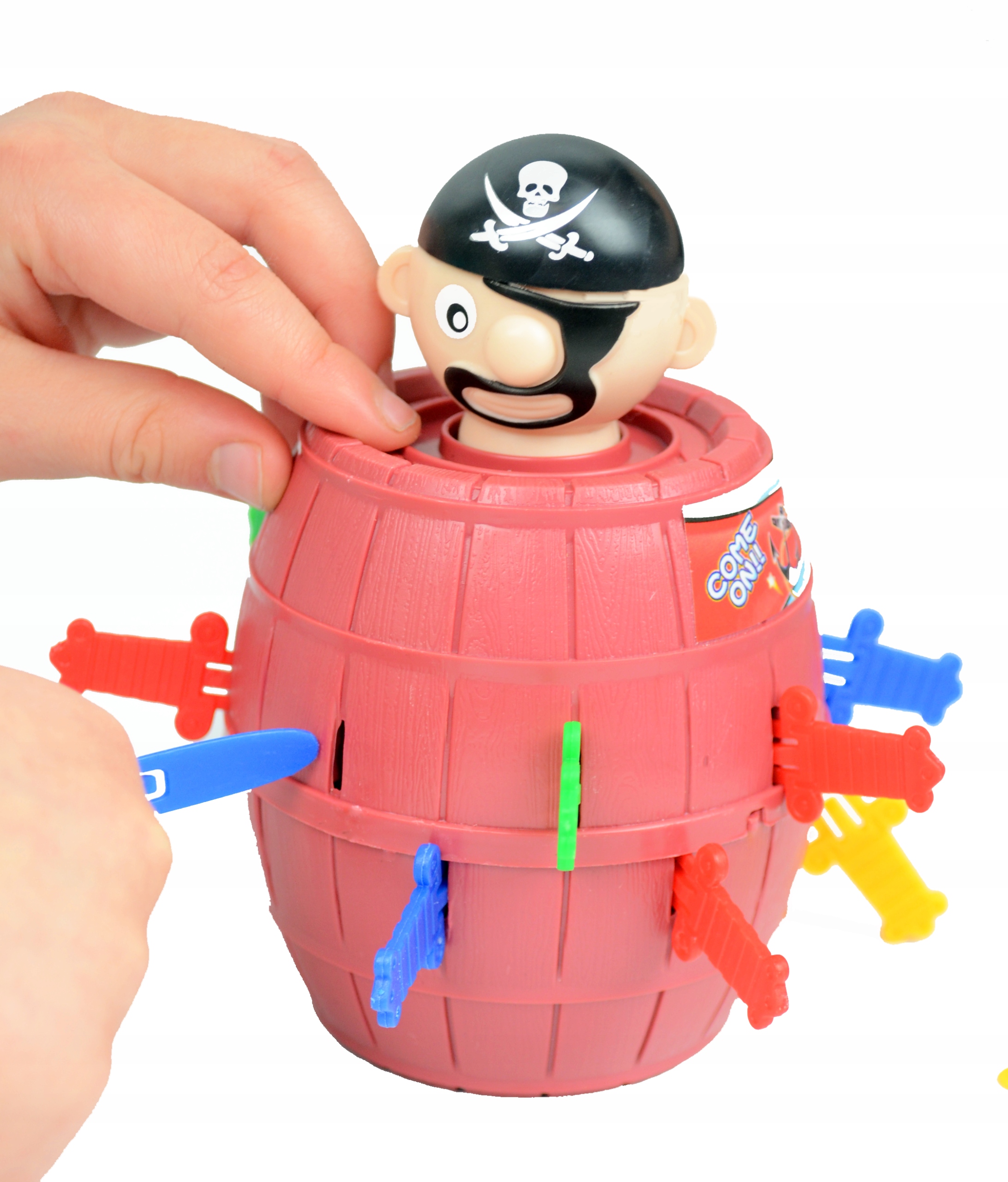 GRA W PIRATA UKŁUJ PIRATA SKACZĄCY PIRAT W BECZCE