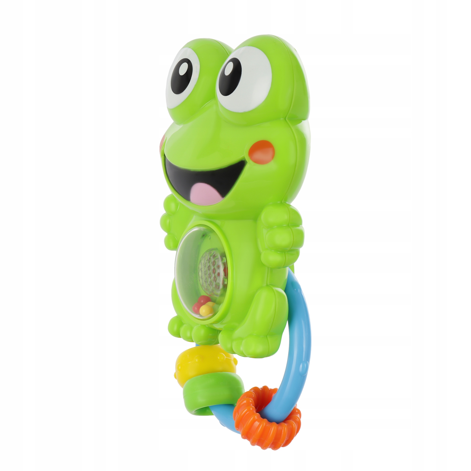 MUZYCZNA GRZECHOTKA INTERAKTYWNA ŻABKA GRYZAK ŻABA