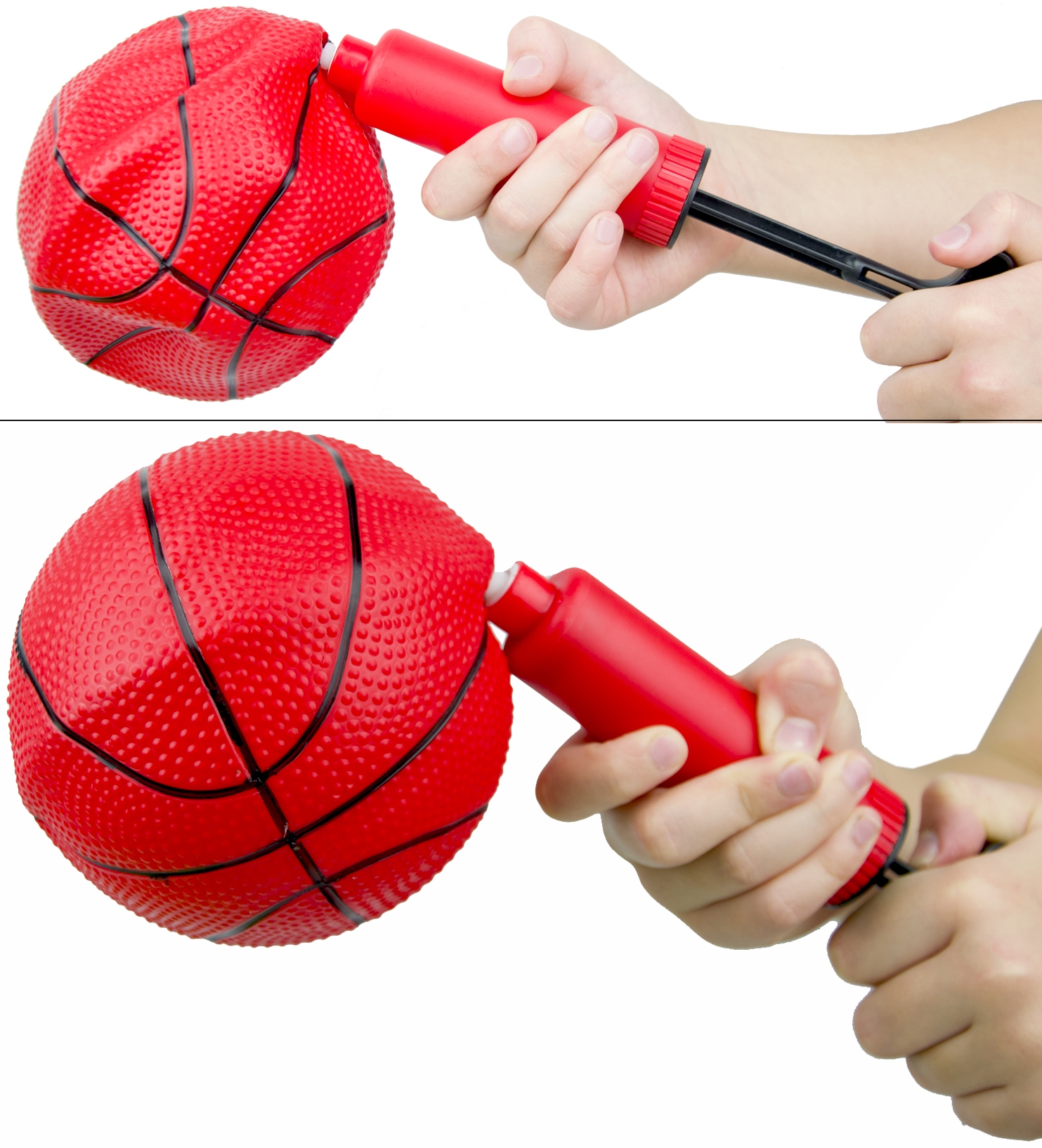 MINI KOSZYKÓWKA OBRĘCZ DO KOSZYKÓWKI PIŁKA POMPKA WYŚWIETLACZ Z LICZNIKIEM