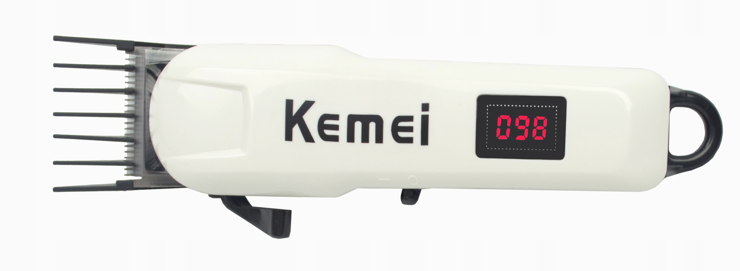 KM-809A KEMEI BEZPRZEWODOWA MASZYNKA DO STRZYŻENIA WŁOSÓW GOLARKA LCD USB