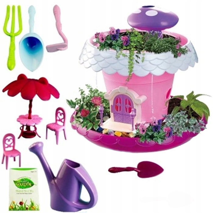 LT247 MAGICZNY OGRÓD KWIATÓW DOMEK EDUKACYJNY DIY