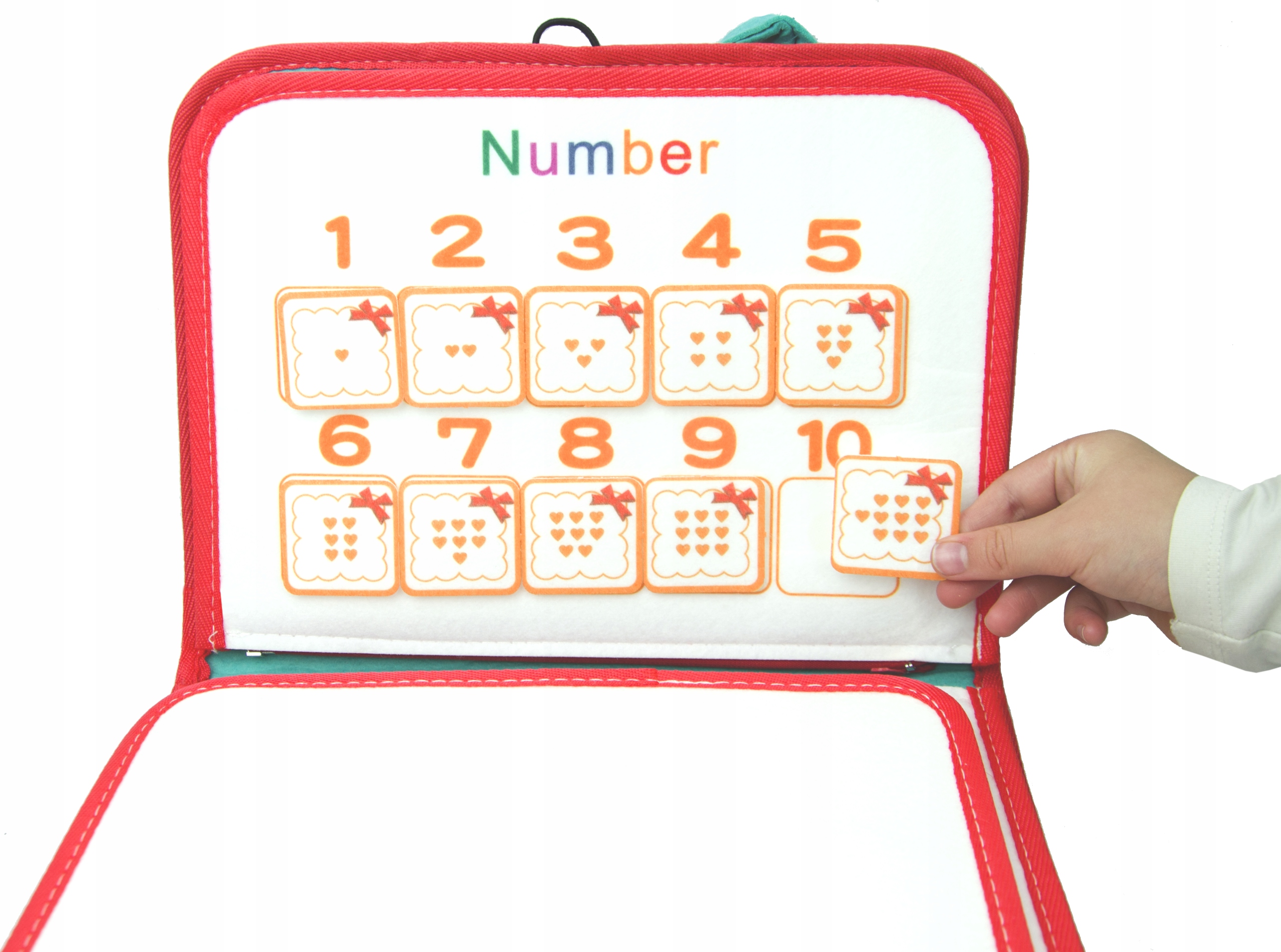 TABLICA SENSORYCZNA KOSMOS MONTESSORI MANIPULACYJNA UNIWERSALNA KSIĄŻKA 3D