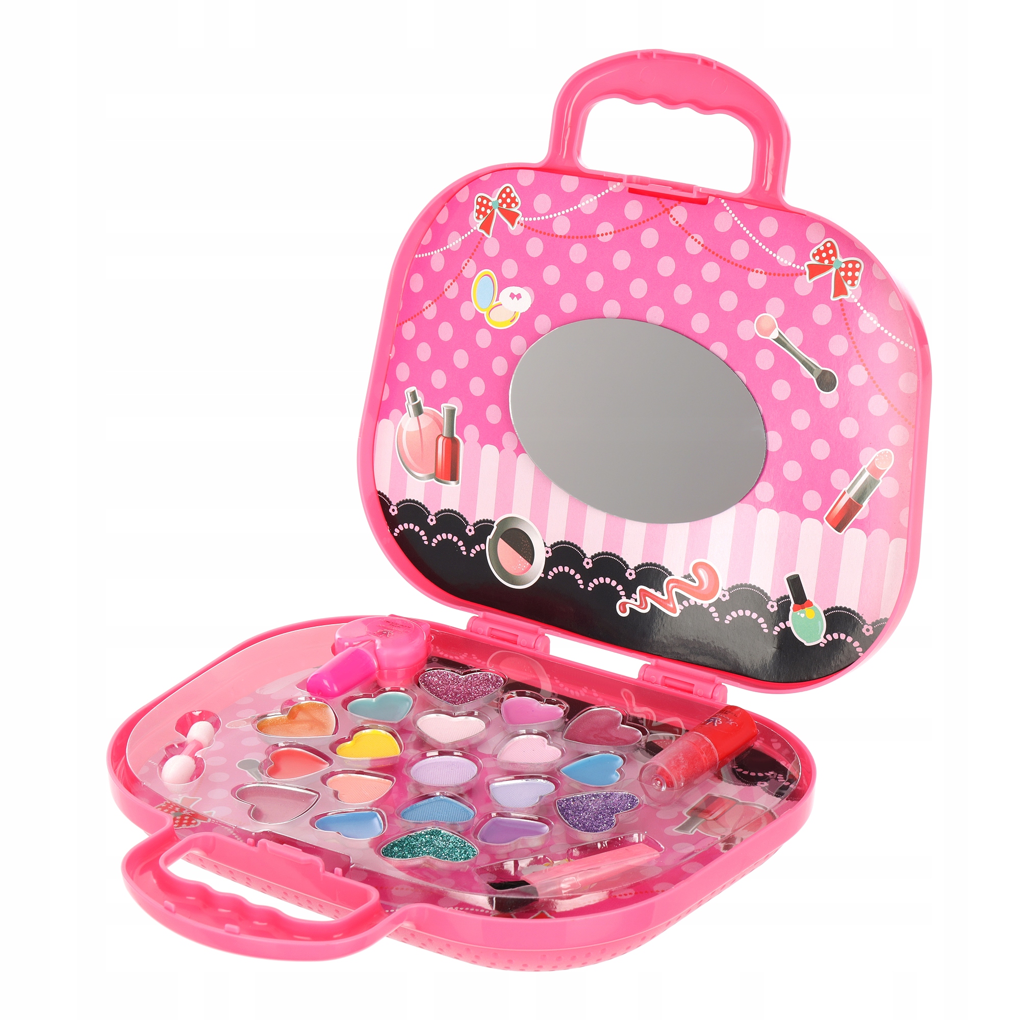 KOSMETYKI DO MAKIJAŻU W TOREBCE CIEŃ ZESTAW CIENI