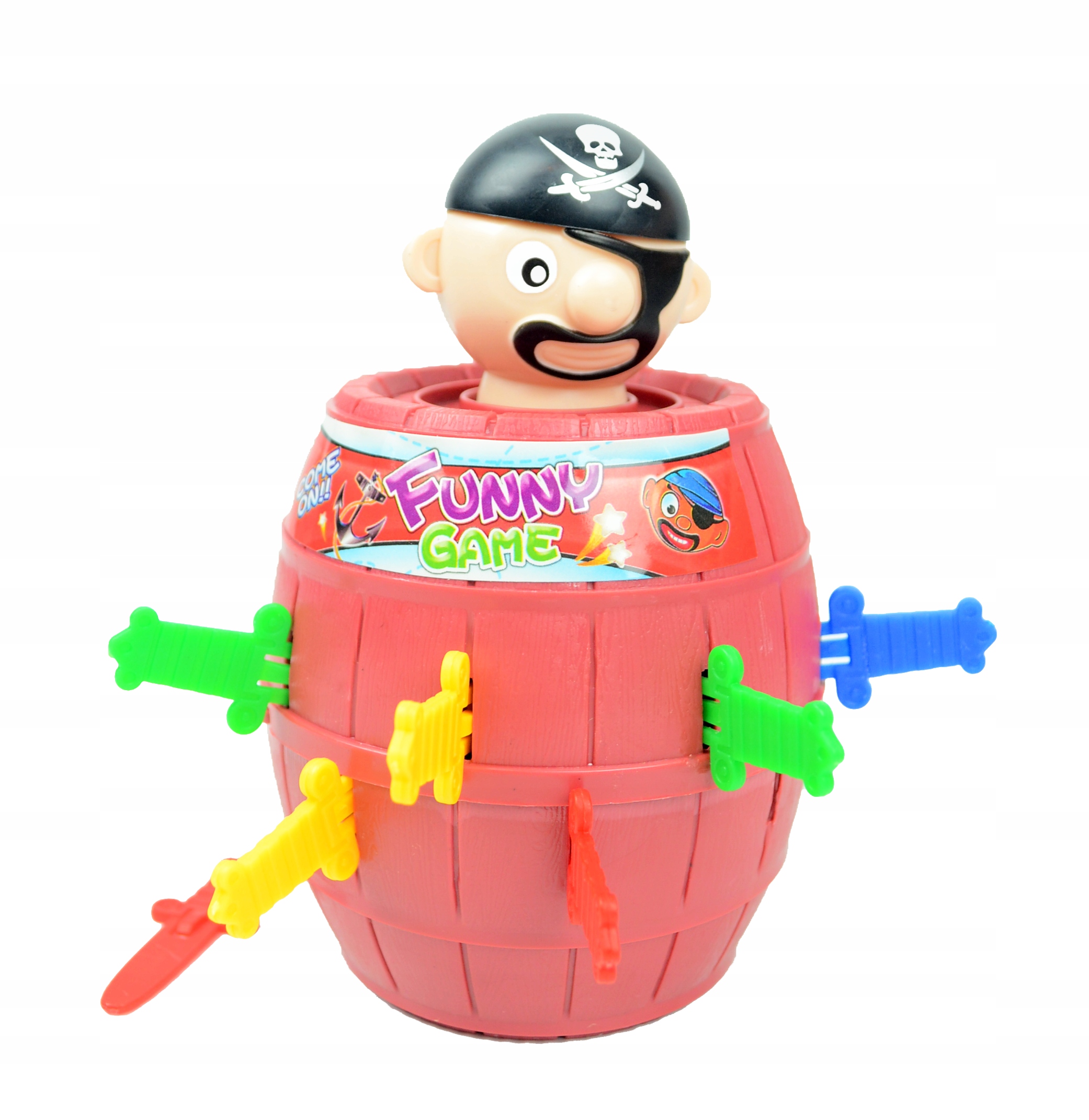 GRA W PIRATA UKŁUJ PIRATA SKACZĄCY PIRAT W BECZCE