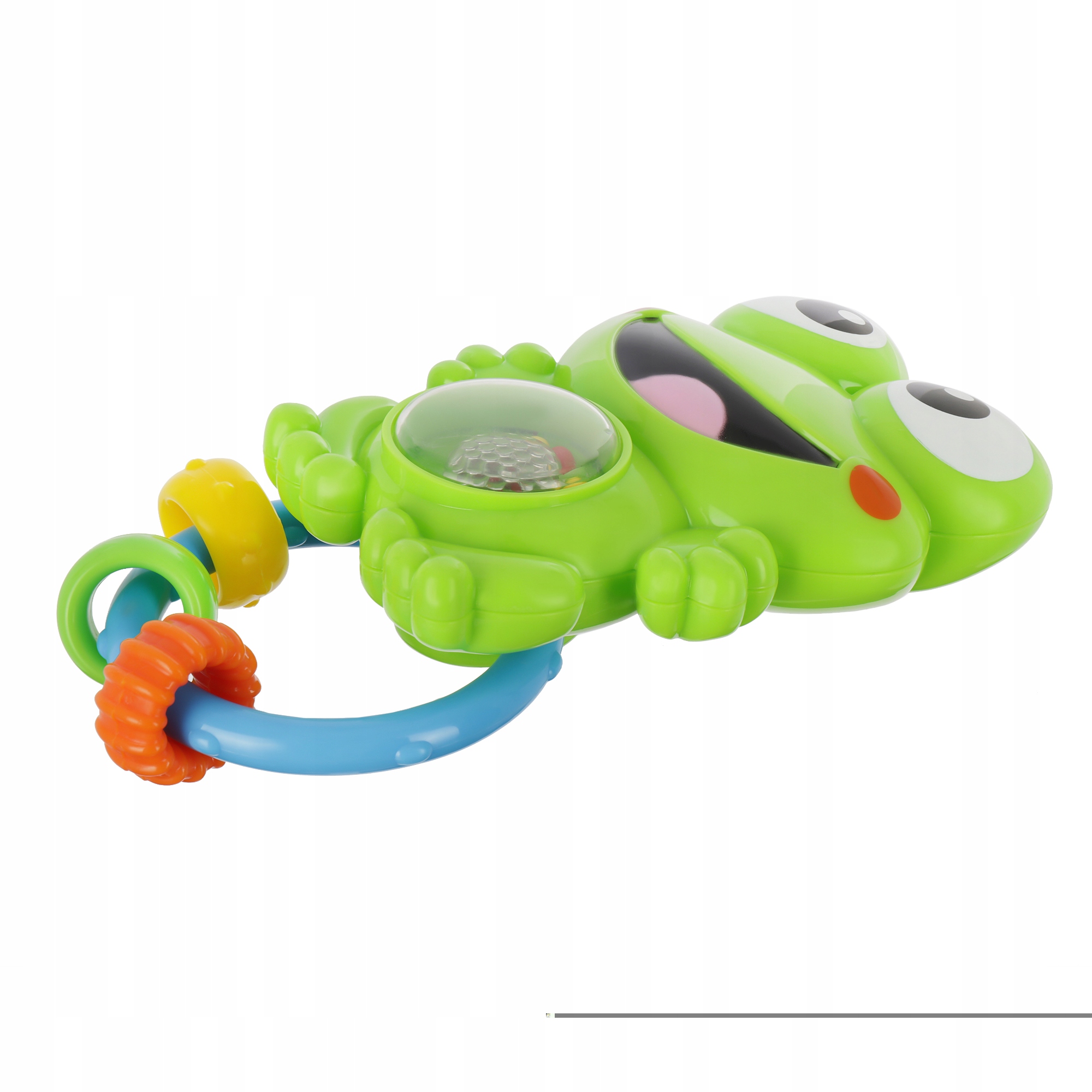 MUZYCZNA GRZECHOTKA INTERAKTYWNA ŻABKA GRYZAK ŻABA