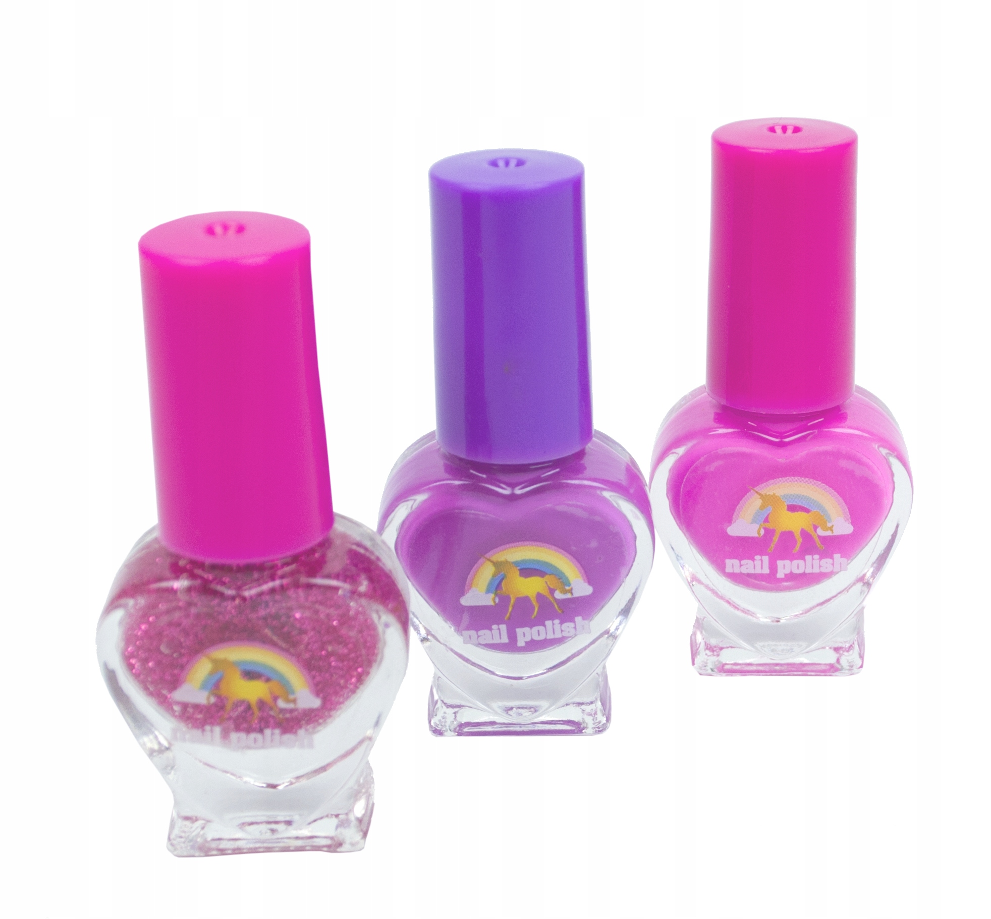 KUFEREK Z KOSMETYKAMI DO MAKIJAŻU CIENIE LAKIERY LUSTERKO