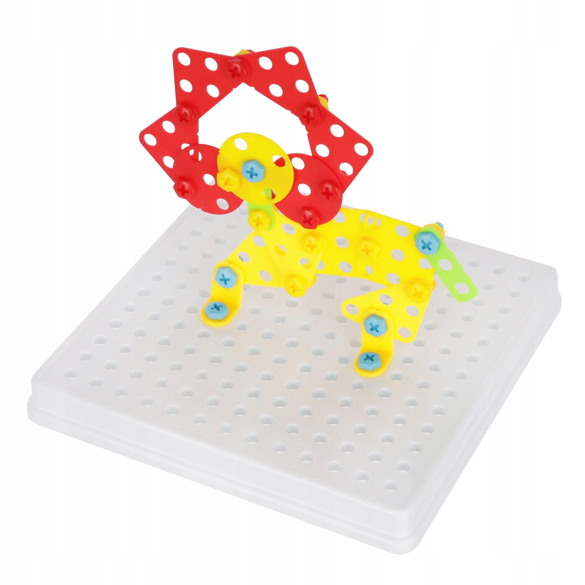 ZESTAW KONSTRUKCYJNY Z WIERTARKĄ 6W1 KREATYWNY 3D