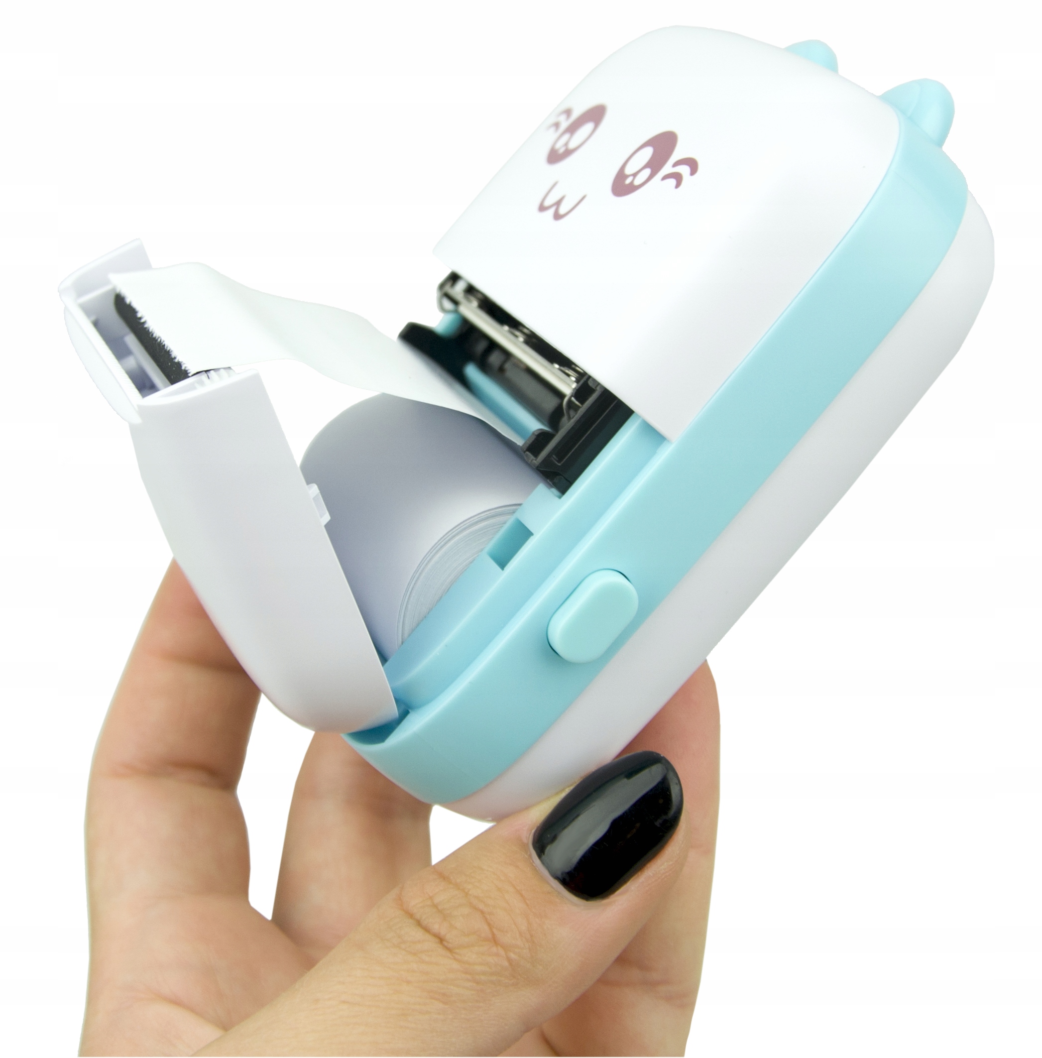 MINI DRUKARKA KOTEK DO ZDJĘĆ TERMICZNA KIESZONKOWA BEZPRZEWODOWA USB ROLKA