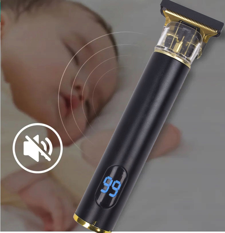 TR13 TRYMER DO STRZYŻENIA BRODY WŁOSÓW 3 NASADKI GRZEBIENIOWE GOLARKA LCD