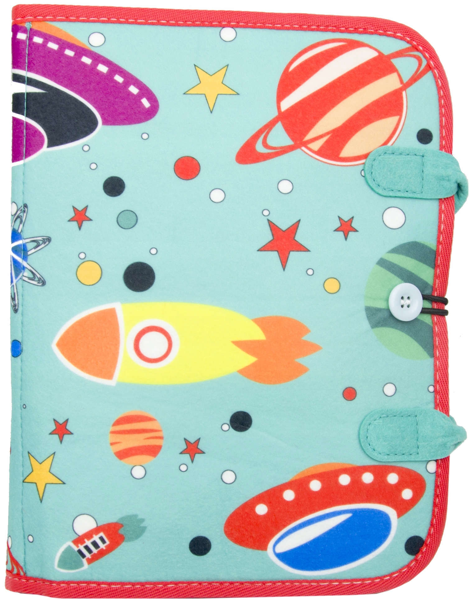 TABLICA SENSORYCZNA KOSMOS MONTESSORI MANIPULACYJNA UNIWERSALNA KSIĄŻKA 3D