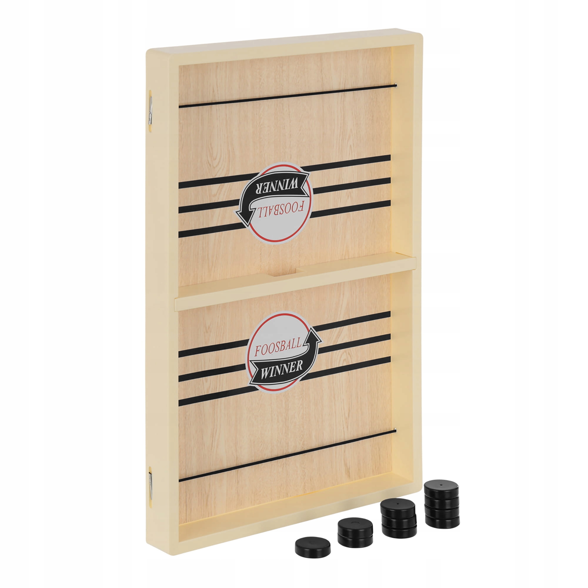 GRA ZRĘCZNOŚCIOWA GRA PIŁKARZYKI ZESTAW Z KRĄŻKAMI