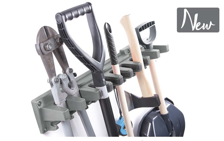 Werkzeughalter für Garten Gerätehalter Wandhalterung Ordnungsleiste