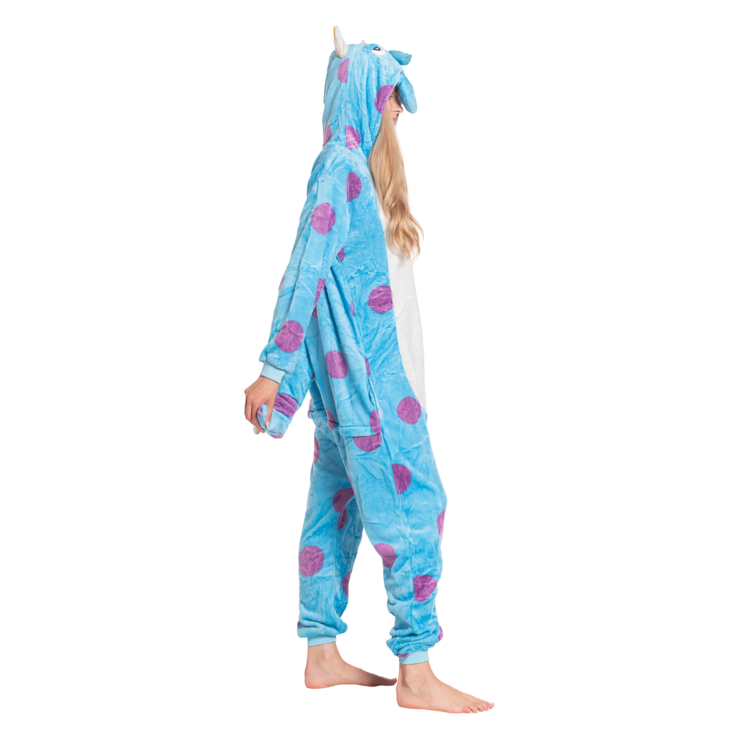 Piżama Damska Kombinezon Kigurumi Onesie Sulivan Niebieski 165-175 cm L