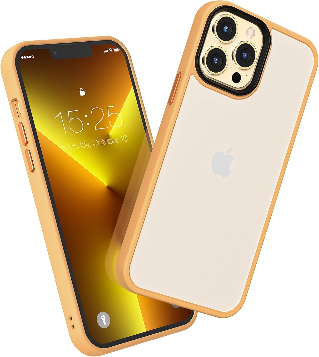MATEPRO Etui Ochronne do iPhone 13 Pro Max Pomarańczowe