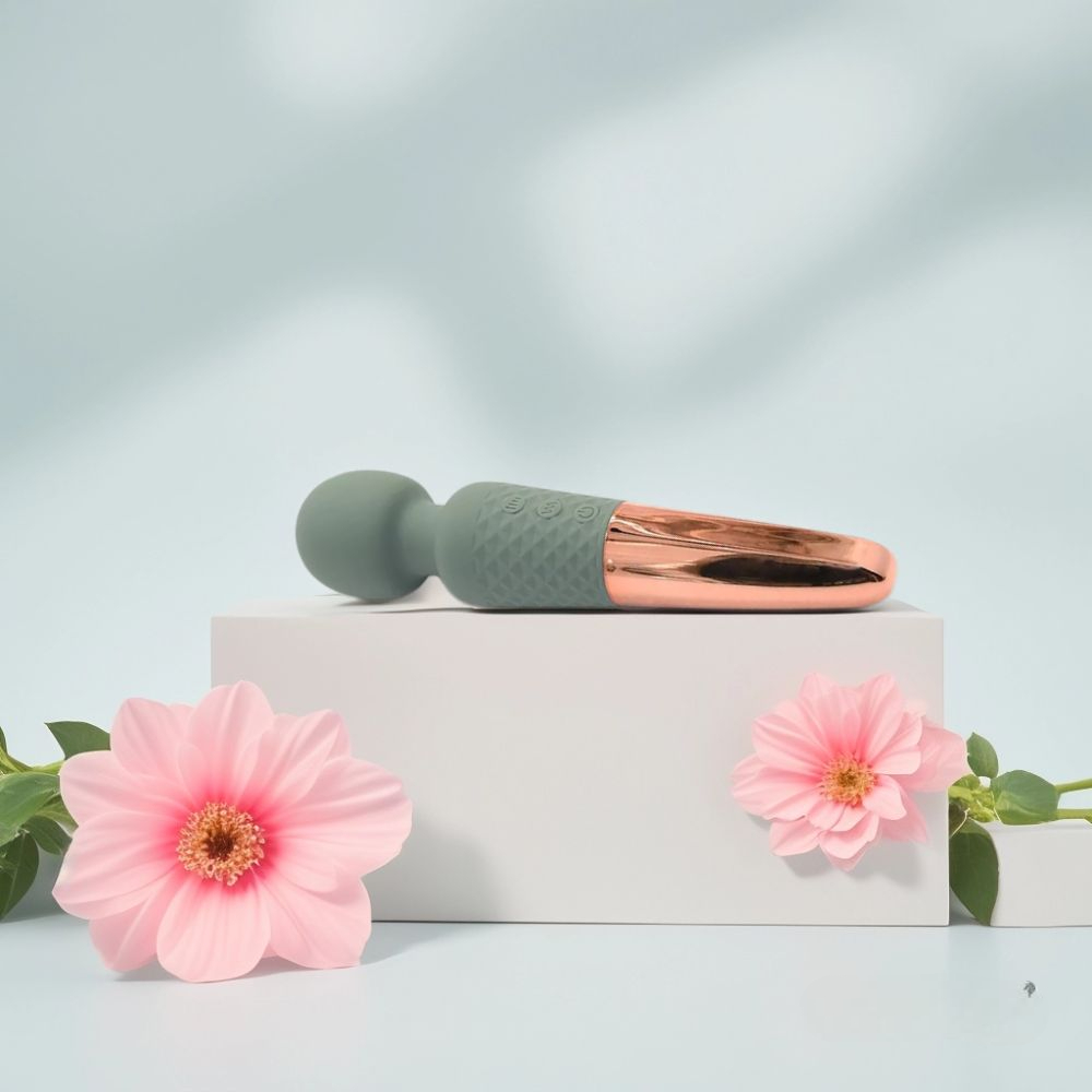 Dyskretny Wibrator Mikrofon 20 Trybów Wibrowania i 8 Prędkości Zielony