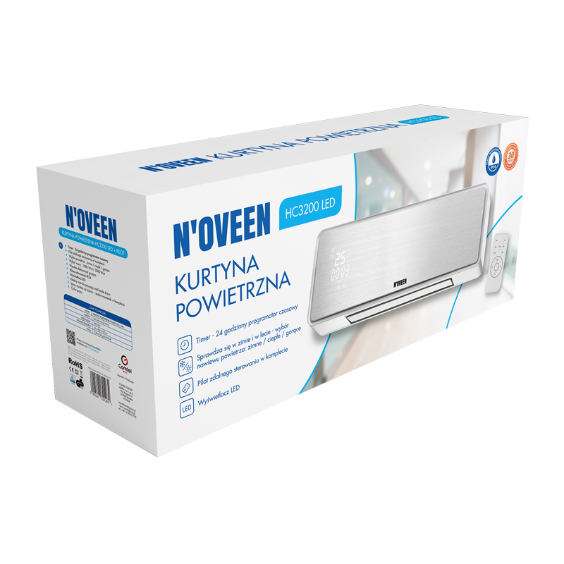 KURTYNA POWIETRZNA PILOT LED