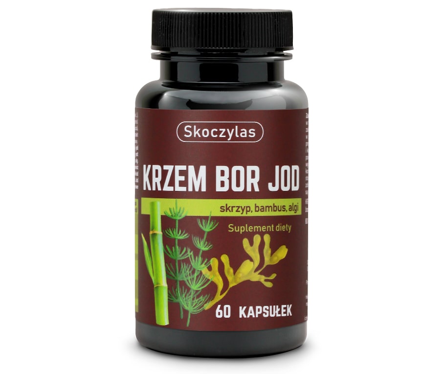 KRZEM BOR JOD skrzyp, bambus, algi