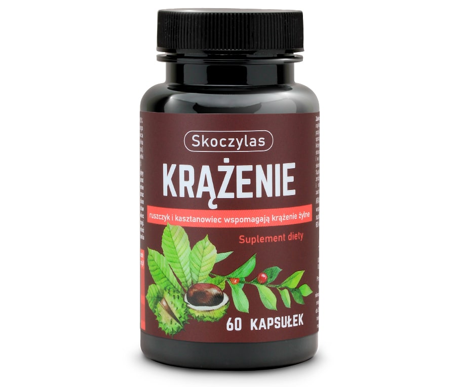 KRĄŻENIE ruszczyk, diosmina, kasztanowiec
