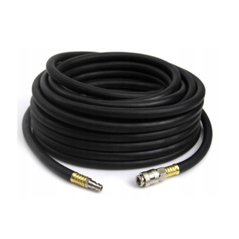 WĄŻ PNEUMATYCZNY PRZEWÓD ZAKUWANY 10m KOMPRESORA 10x17mm GUMOWY 20bar MOCNY