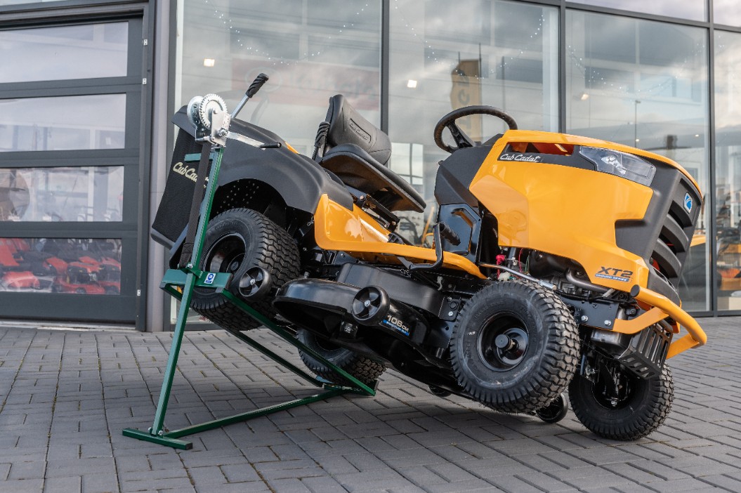 Podnośnik Kosiarki Traktorek Wyciągarka Pas Mocny Do Naprawy Quada Polski