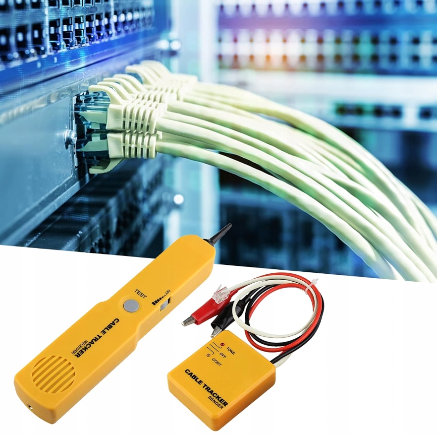 MIERNIK SZUKACZ PAR PRZEWODÓW WYKRYWACZ ŻYŁ KABLI LOKALIZATOR TESTER SONDA