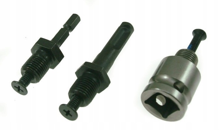 UCHWYT WIERTARSKI ADAPTER +SDS WIERTARKI 2-13 1/2 GŁOWICA FUTERKO MOCOWANIE