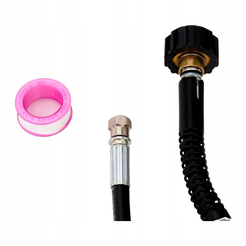 WĄŻ DO CZYSZCZENIA KANALIZACJI RUR 20M UDRAŻNIANIA PRZYŁĄCZE DO MYJKI GWINT